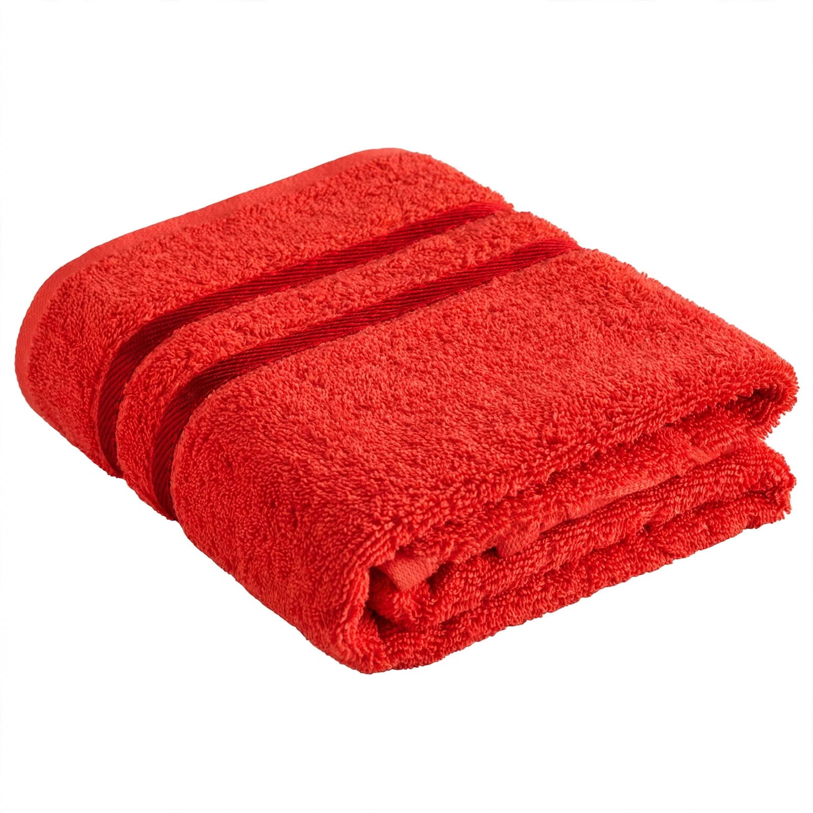 LUXURY TOWELS 2 Piece Set Red Hotel Quality Bath Towels Shower Bathroom - Image 6