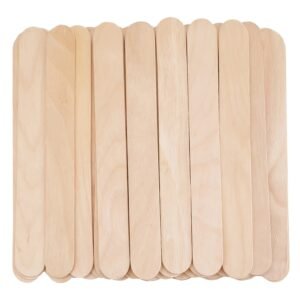 Wood Waxing Sticks for Precise Hair Removal and Smooth Skin - Perfect for Spa and Home Use